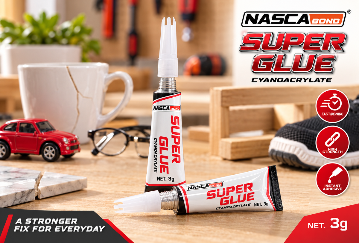 Nasca Super Glue 3G Super Glue - 12 Pack