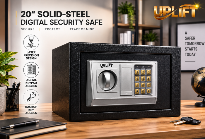 Uplift Solid-Steel Digital Security Safe