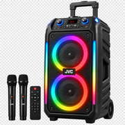 JVC 120W Portable Speaker System XS-N819PBA