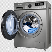 Goldair 10kg Drum Washing Machine Silver GFL-1000BDS