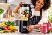 Defy 1.5L Glass Jug Table Blender 600W – Black (TB 6261 G)