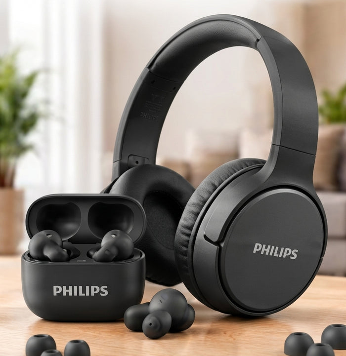 Philips Wireless Audio - Bluetooth Headphones or True Wireless Earbuds