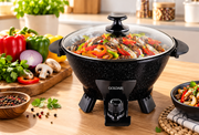 Goldair 7L Multi-Function Electric Cooker – 1500W – Black
