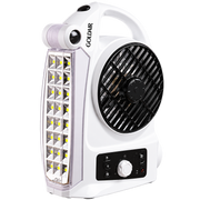 Goldair Rechargeable Fan with LED Light & Radio – GRF-8105
