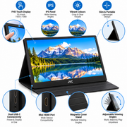 JVC 15.6" FHD Touch Portable Monitor – LT-PN1625