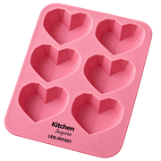 Kitchen Inspire LEG-501201 Silicone Heart Mould
