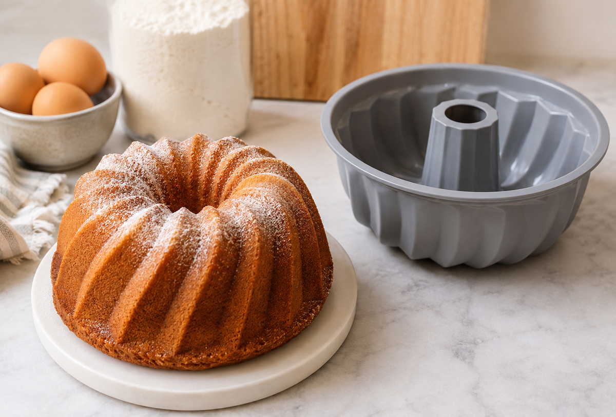 Kitchen Inspire LEG-501270 Silicone Bundt Pan