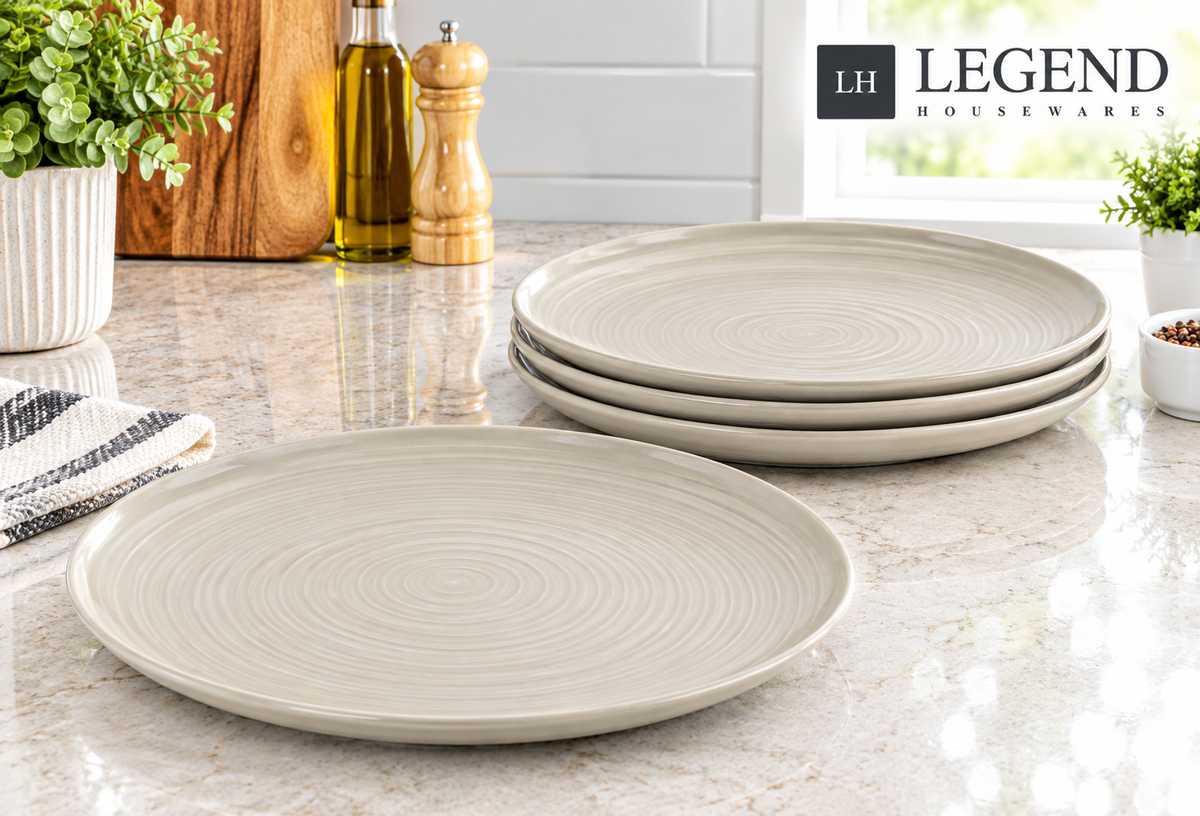 Legend Premium Stoneware 4pc Plate 27cm - LEG-ONL-100563