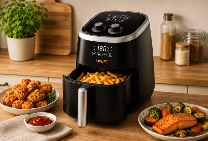 Uplift 4L Digital Air Fryer - Quick Cooking with Less Oil