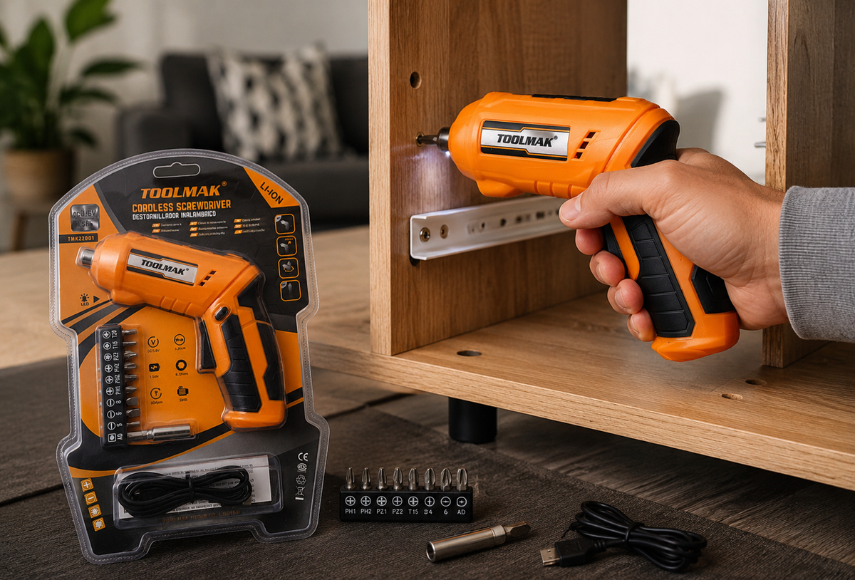Toolmak Cordless Screw Driver
