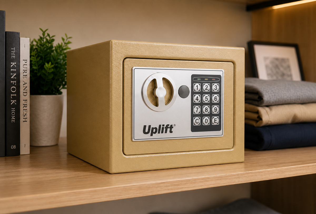 Uplift Electronic Safe - 17x23x17cm