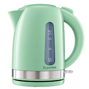 Elektra 1.7L Cordless Plastic Electric Kettle – Mint Green - SEL-EKP01G