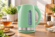 Elektra 1.7L Cordless Plastic Electric Kettle – Mint Green - SEL-EKP01G
