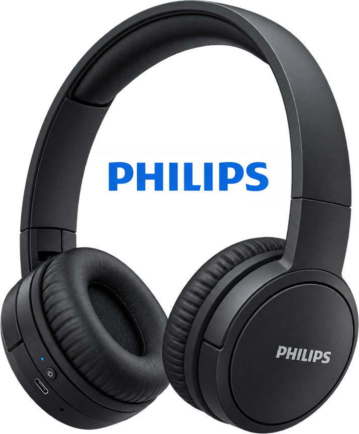 Philips TAH2209 BT On Ear Headphone with Mic-Black
