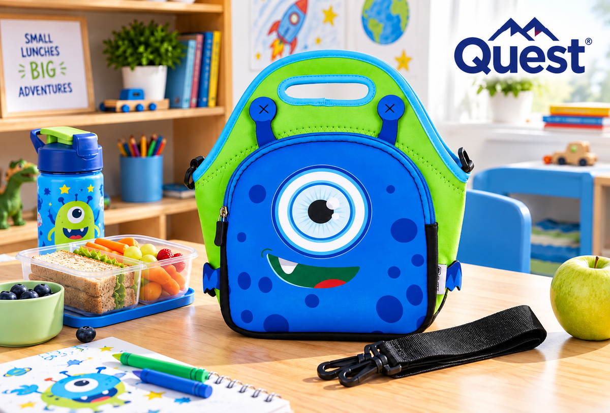 Quest QT-1219-MN Neoprene Lunch Bag Monster
