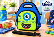 Quest QT-1219-RB Neoprene Lunch Bag Robot