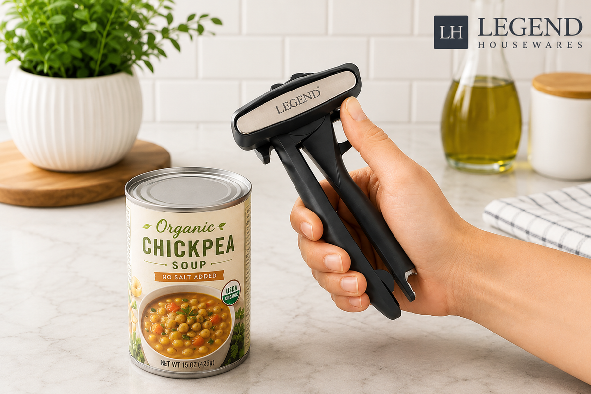 Legend Premium Safety Can Opener 3in1 - LEG-600645