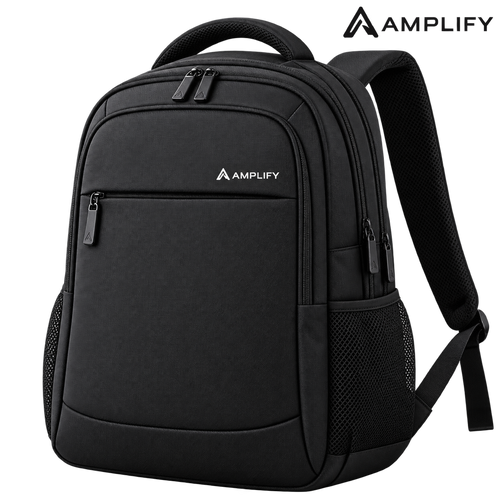 Amplify Peru 15.6" Laptop Backpack – Black