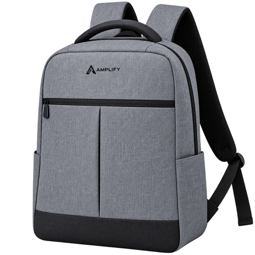 Amplify Ingwe 15.6" Laptop Shoulder Bag Black Charcoal