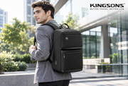 Kingsons Daily 15.6" Laptop Backpack – Black – KS3265W