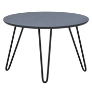 Everfurn Juniper Coffee Table Grey & Black FD-CT-24