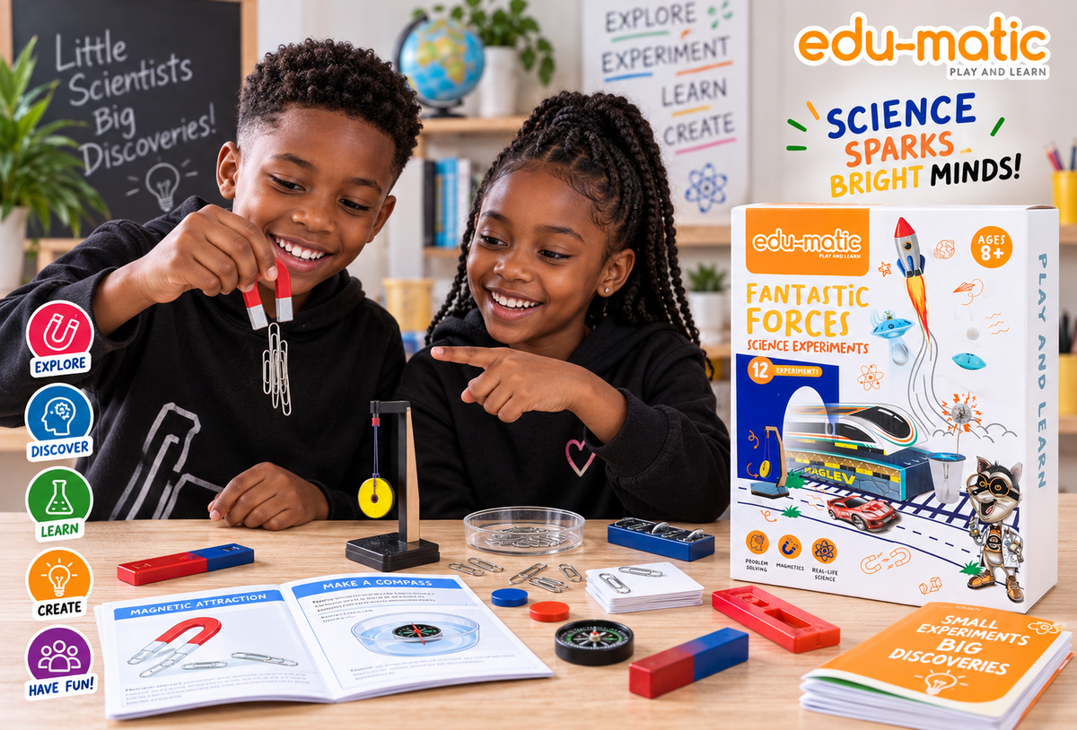 Edu-Matic 17 Experiments with Magnets Kit EDU-1036