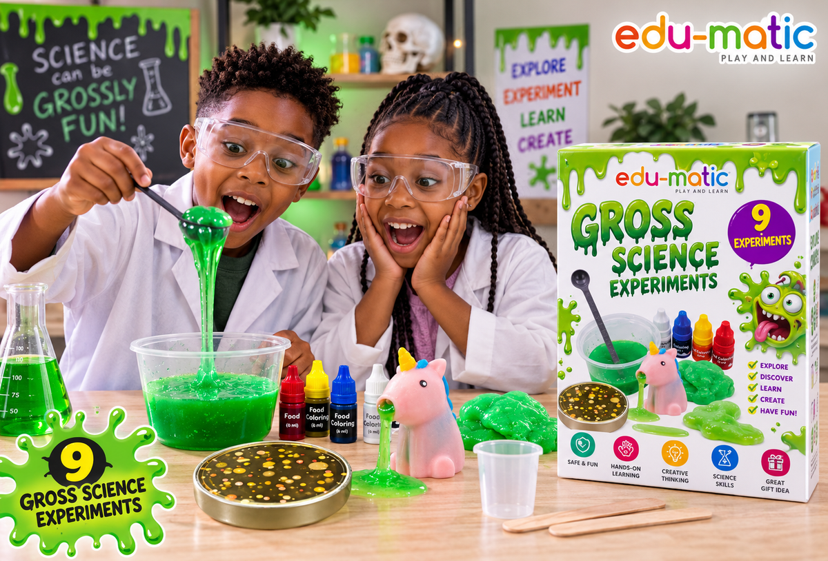 9 Gross Science Experiments Kit EDU-1037