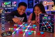 Quest Light-Up Tic-Tac-Toe Game Multi QT-1254-ML