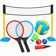 Quest 3-in-1 Tennis Set Multi QT-1266-ML
