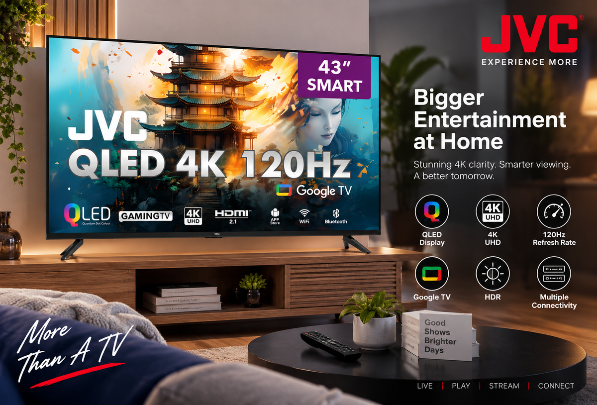 JVC 43" LED TV – LT-43NQ7165