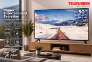 Telefunken 50" Full HD Smart LED TV – TLEDDS50FHDB