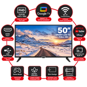 Telefunken 50" Full HD Smart LED TV – TLEDDS50FHDB