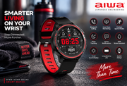 AIWA ASMR-880AR Smart Watch – Red
