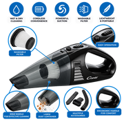 Conti Cordless Wet & Dry Vacuum Cleaner – Black – CWDV-217