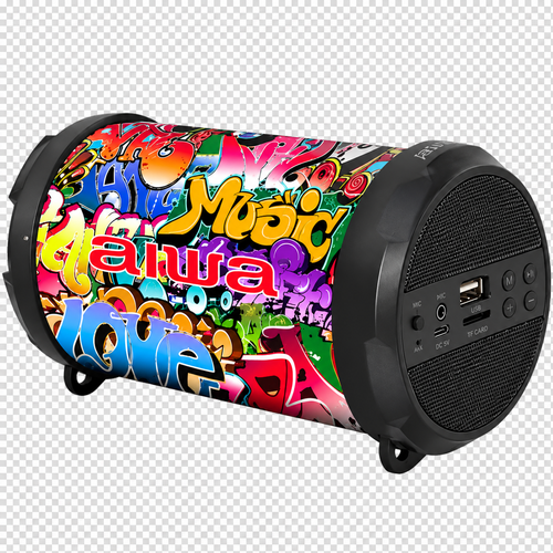 AIWA Graffiti Bluetooth Speaker – AHH-4000