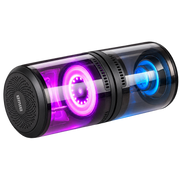 AIWA ABT-699 Portable Bluetooth 2-Way Speaker with LED Lighting – Black