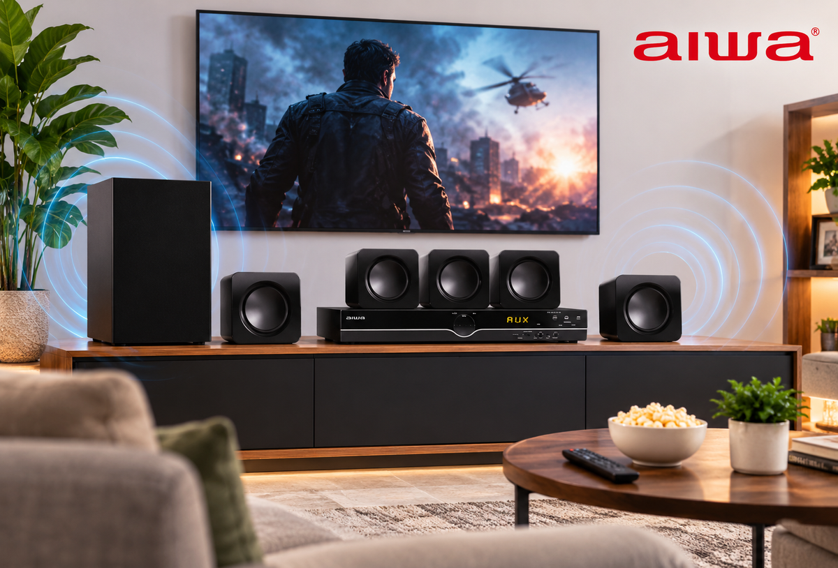 AIWA 5.1ch Bluetooth Home Theatre AHT-3000BT