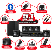 AIWA 5.1ch Bluetooth Home Theatre AHT-3000BT