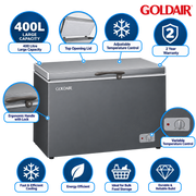 Goldair 500L Chest Freezer - GCF-500