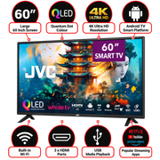 JVC 60" QLED Android Smart TV LT-60NQ7165A
