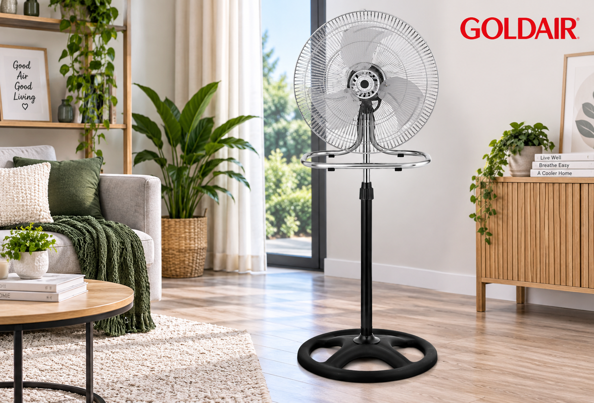 Goldair 40cm Ultra High Speed Pedestal Fan GHV-1802
