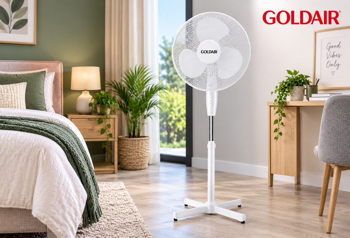 Goldair 40cm Pedestal Fan – GPF-16/A