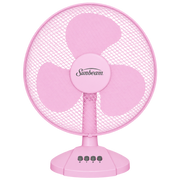 Sunbeam 30cm Desk Fan Pink- SDF-12P
