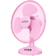 Sunbeam 30cm Desk Fan Pink- SDF-12P