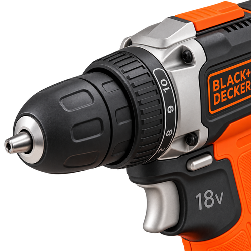 Black & Decker 18V 2 Speed Drill Driver & 1 x 1.5Ah Battery