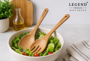 Legend Premium Beechwood Salad Server - LEG-600704