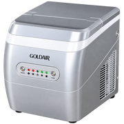Goldair Portable Ice Maker – 15kg/24 Hours – 2.8L – 180W – Silver