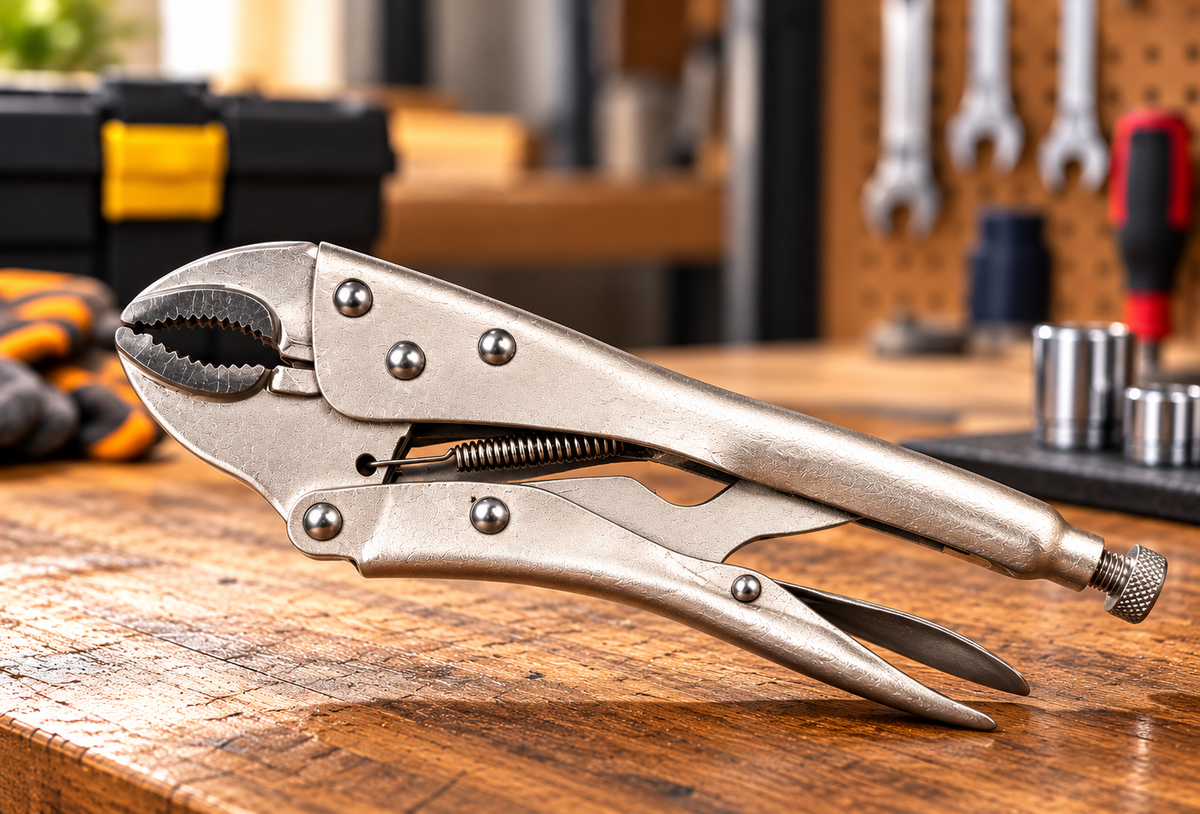 Ferrex Curved-Jaw Locking Pliers - FR22-201A/B/C