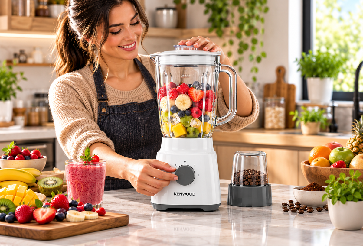 Kenwood 2L 500W Blender with Grinding Mill – BLP16.100WH