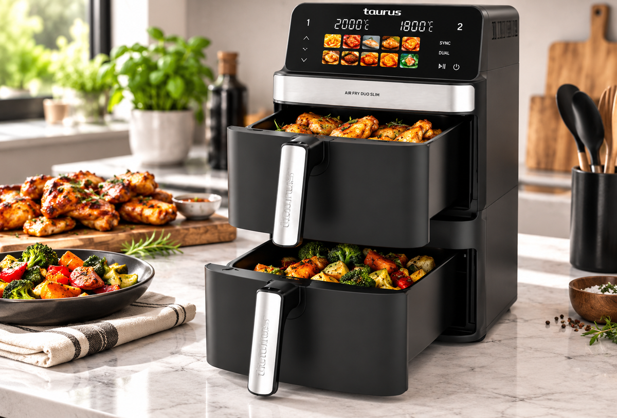 Taurus Duo Slim 13L 2800W Dual Stack Air Fryer
